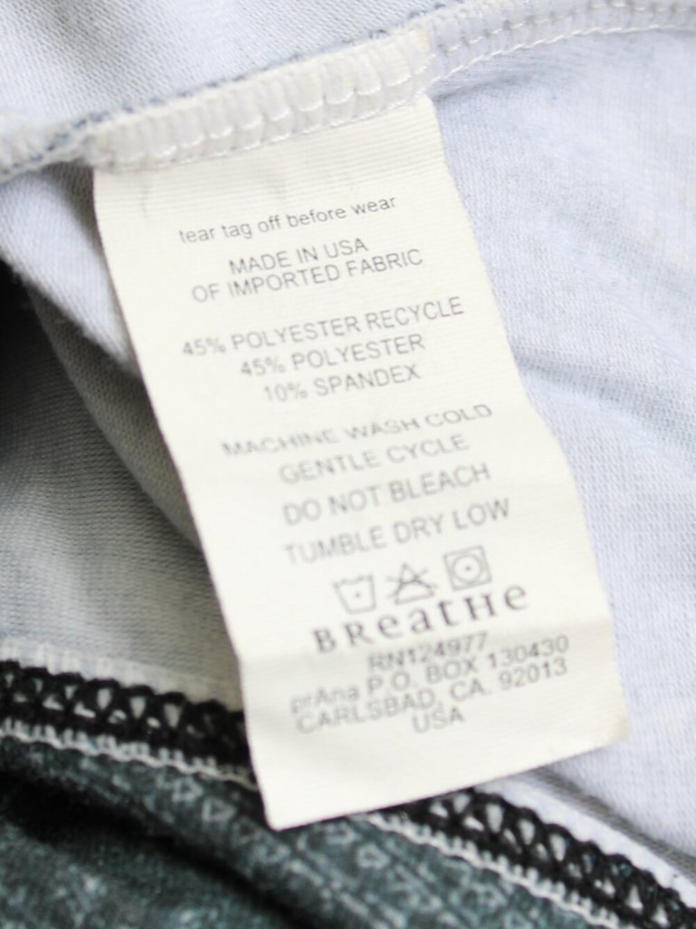 prAna Gray Feather Chevron A-Line Mini Skirt Size Small - Picture 5 of 5
